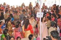 Manasuku Nachindi Movie Team at Kasturba Gandhi College